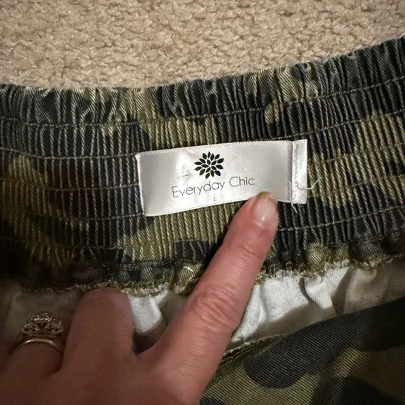 Women's Camouflage Flare Pants - Picture 4 of 4